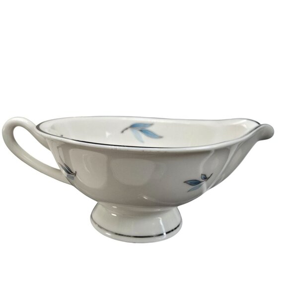 Celeste Syracuse China Tea Cups Sugar Creamer and Oval Bowl Set JJ3829 - Picture 11 of 16